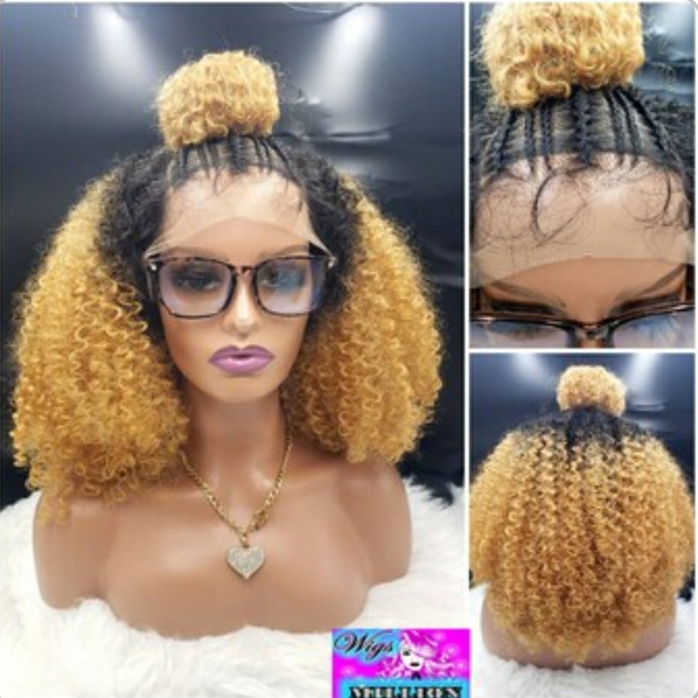 Tesila" 13X6 HD Transparent Swiss Lace Frontal, Preplucked W/Baby Hairs, Afro Ki